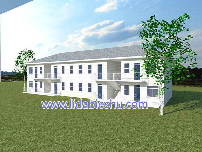 實(shí)施方案-輕鋼公寓樓