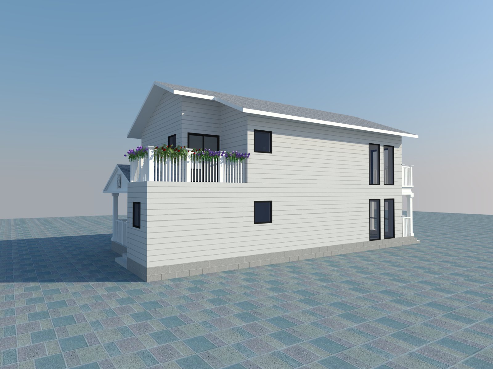 私人別墅-美式風格-183㎡