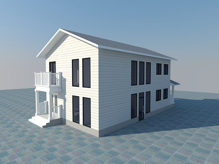 私人別墅-美式風格-183㎡